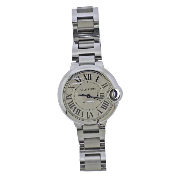 Cartier Ballon Bleu 3489 33mm Stainless steel White 3