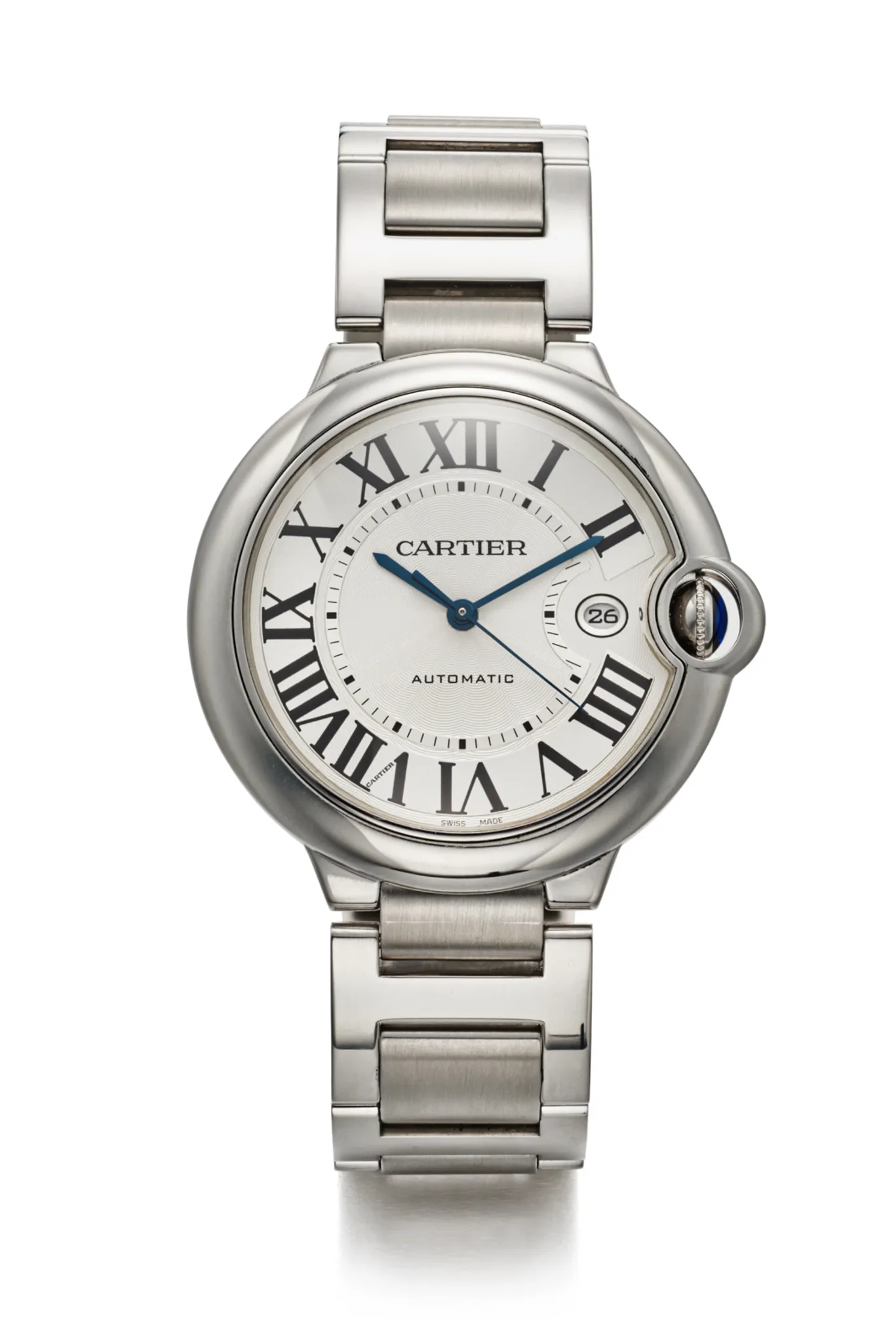 Cartier Ballon Bleu 3765 42mm Stainless steel Silver