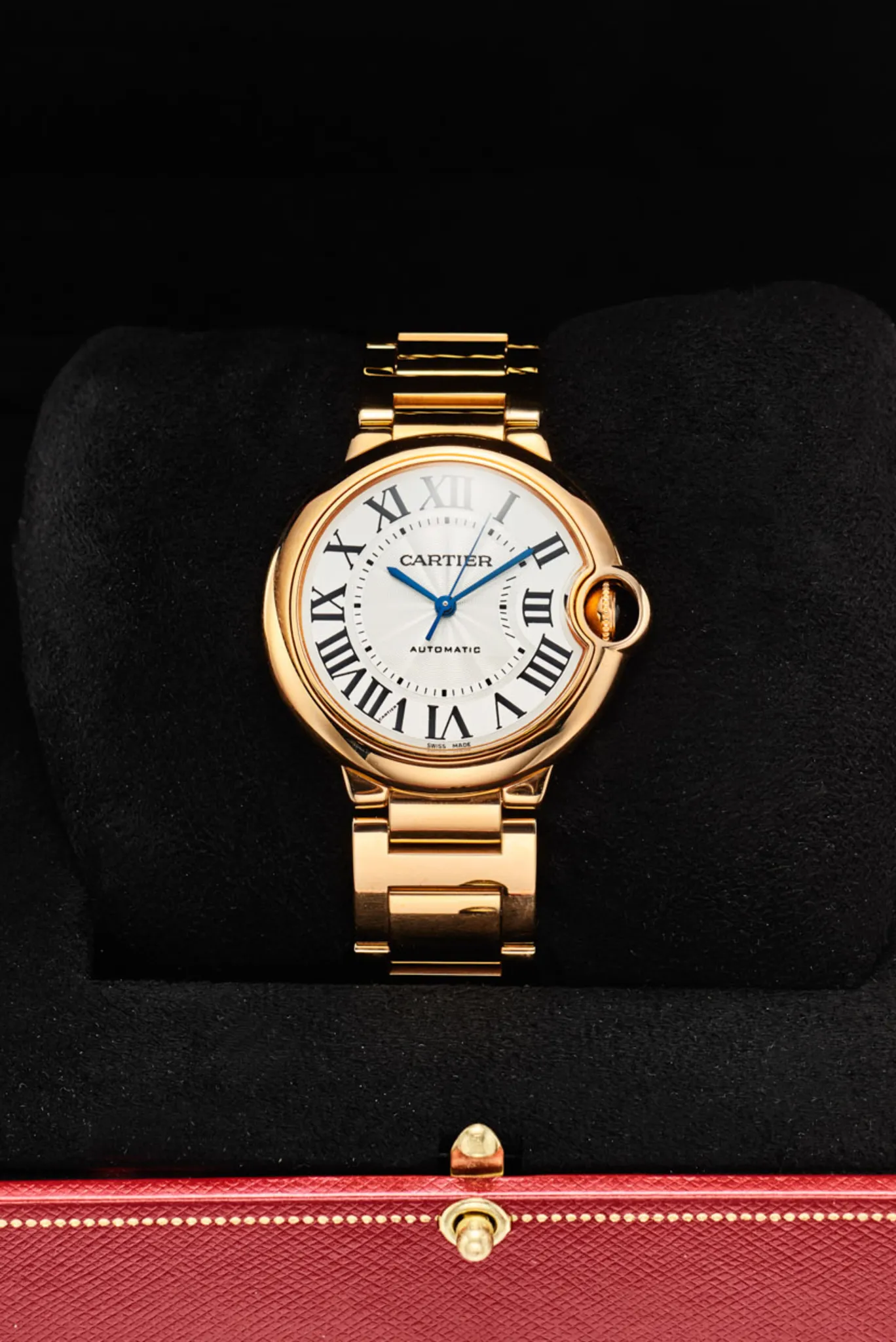 Cartier Ballon Bleu W69004Z2 36mm Silver