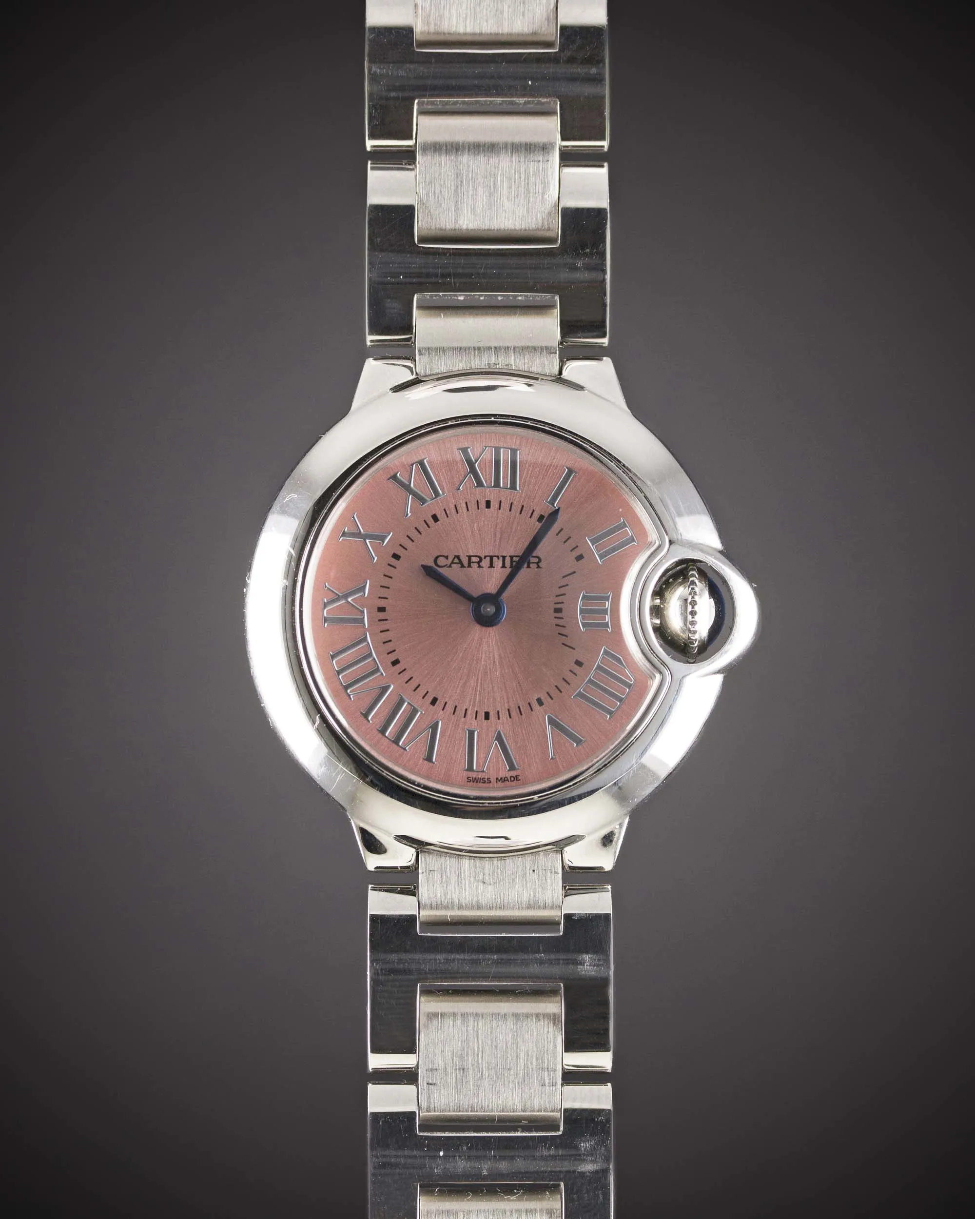 Cartier Ballon Bleu W6920038 28mm Stainless steel Pink