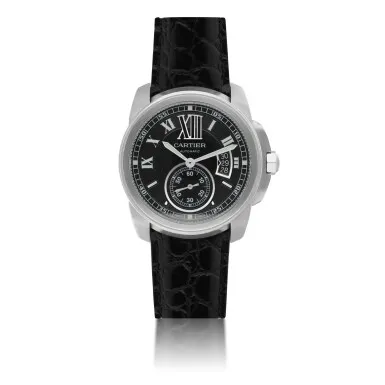 Cartier Calibre de Cartier 3299 42mm Stainless steel Black