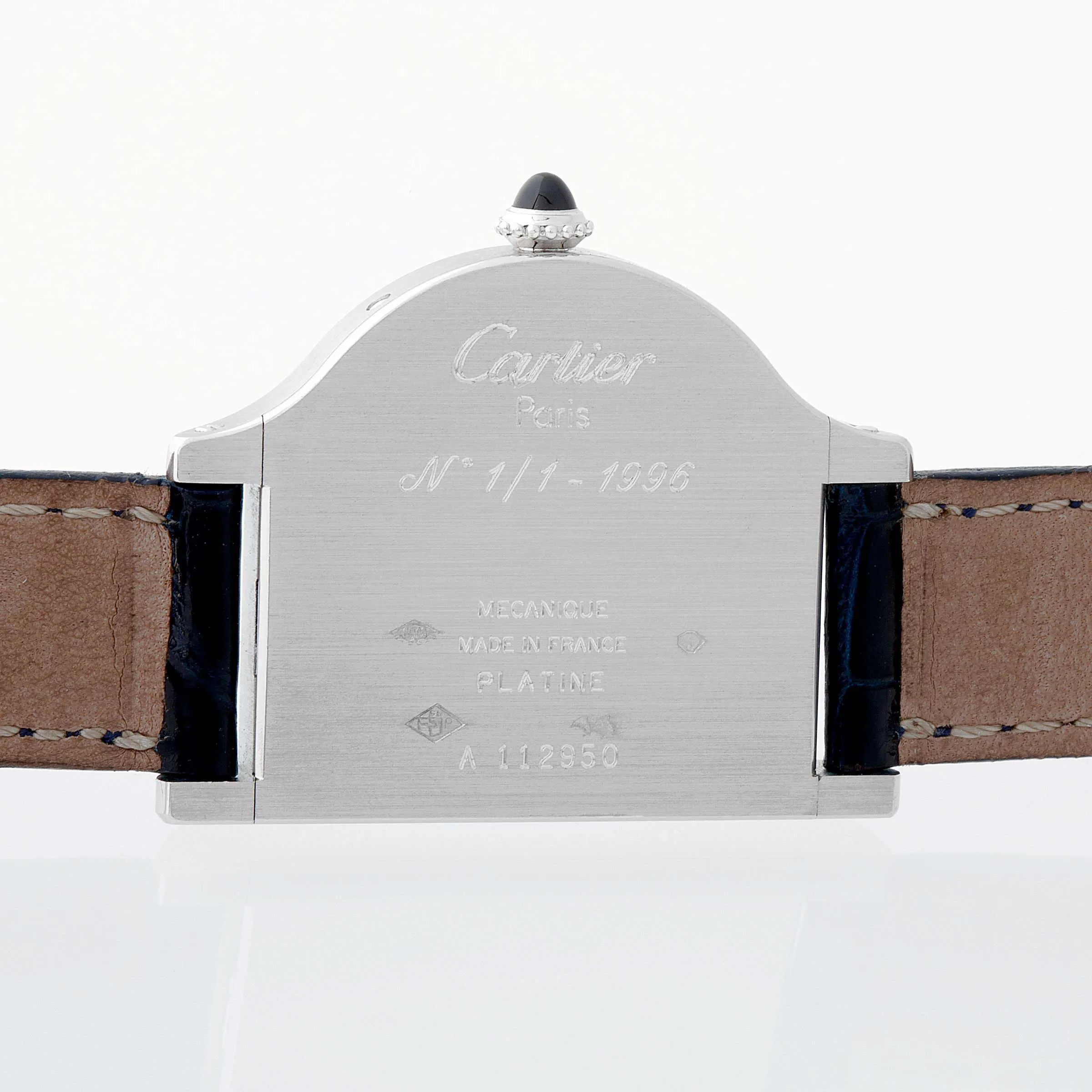 Cartier Cloche 25mm Platinum 4