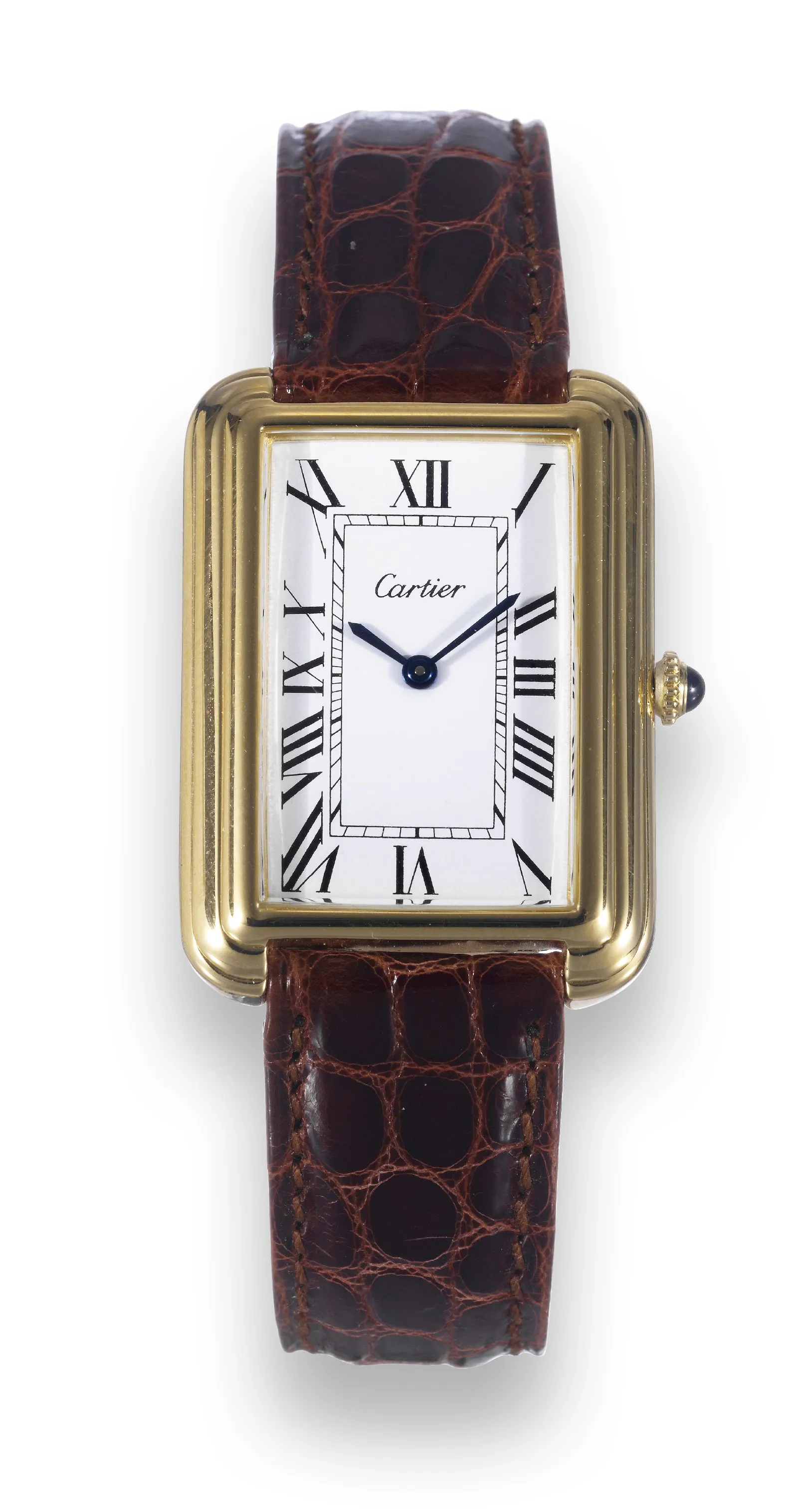 Cartier Cristallor 3234 28mm Yellow gold White