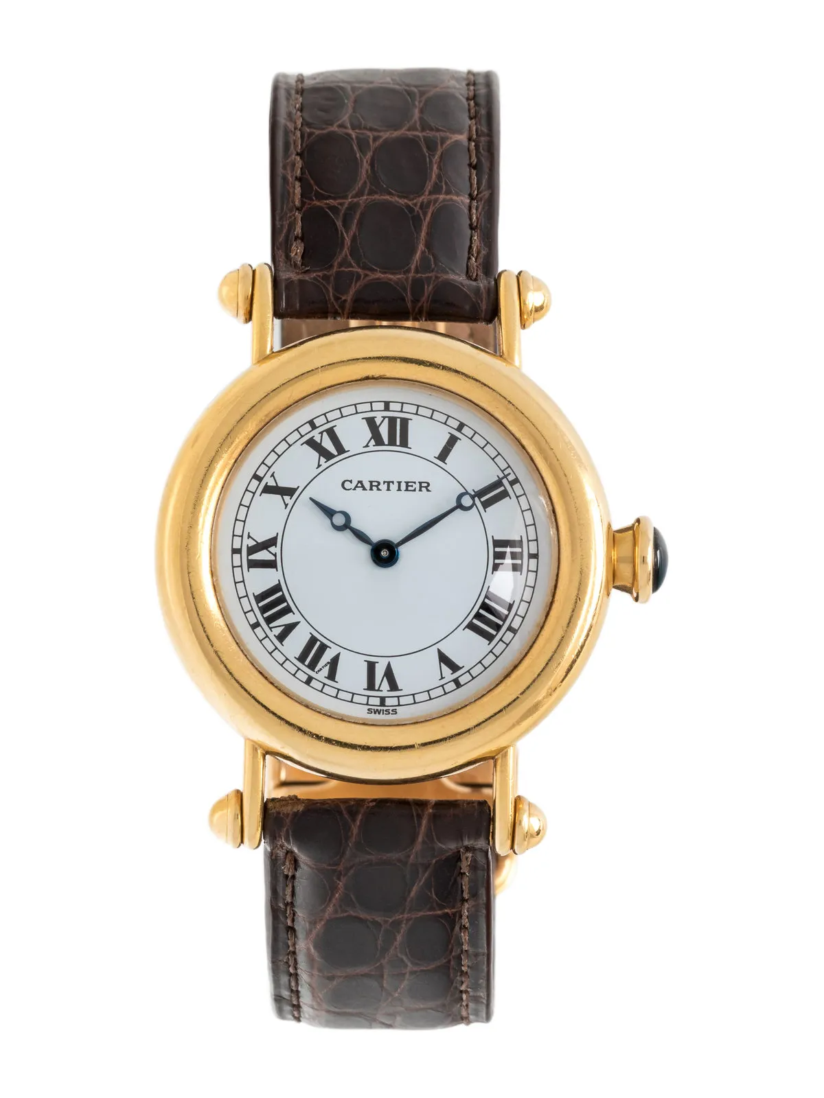 Cartier Diabolo 1460 32mm Yellow gold White