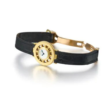 Cartier Helm 28mm Yellow gold Silver