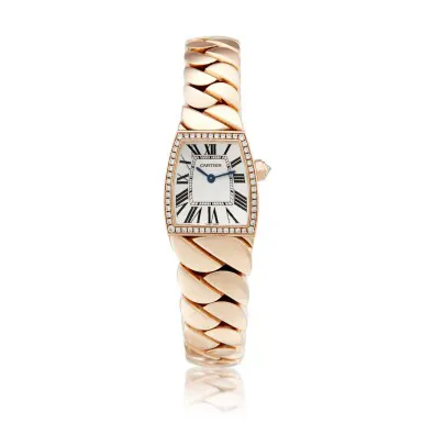 Cartier La Dona de Cartier 2904 22mm Rose gold Silver