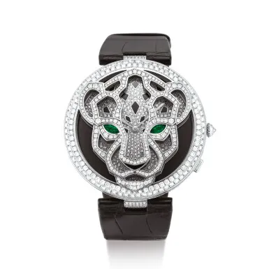 Cartier Le Cirque Animalier HPI00338 43mm White gold Diamond