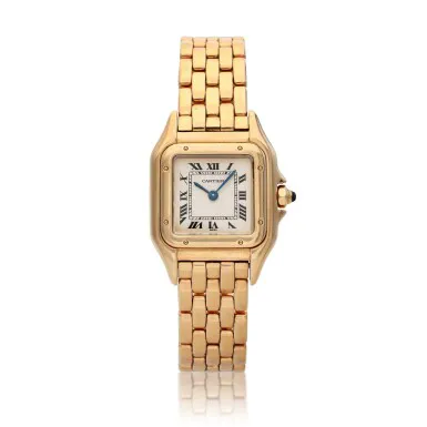 Cartier Panthère 1070 22mm Yellow gold Silver