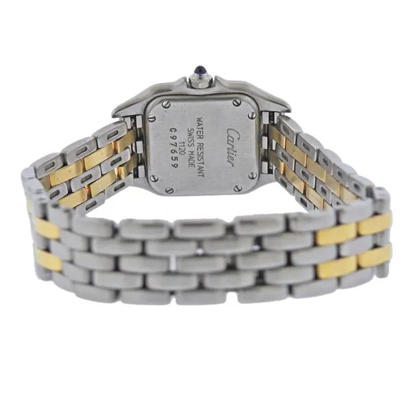 Cartier Panthère 1120 22mm Yellow gold and Stainless steel White 2