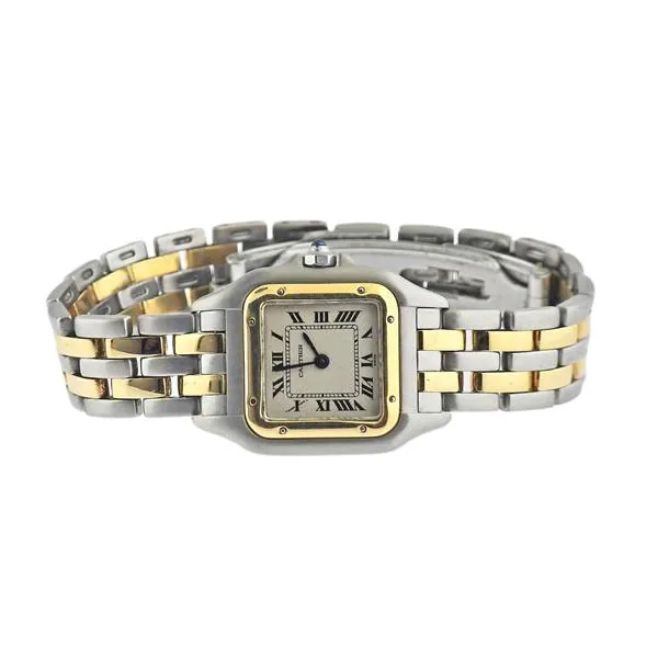 Cartier Panthère 1120 21mm Yellow gold and Stainless steel Off-white