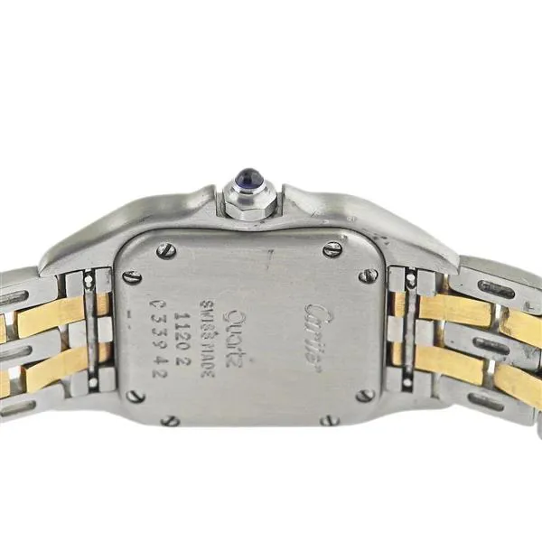 Cartier Panthère 1120 21mm Yellow gold and Stainless steel Off-white 2