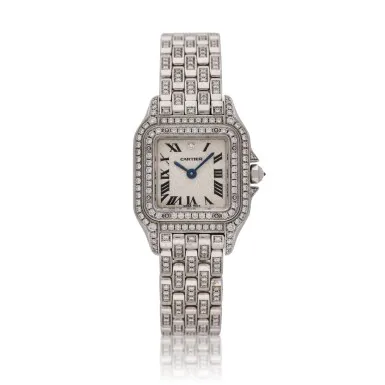 Cartier Panthère 1660 30mm White gold Cream