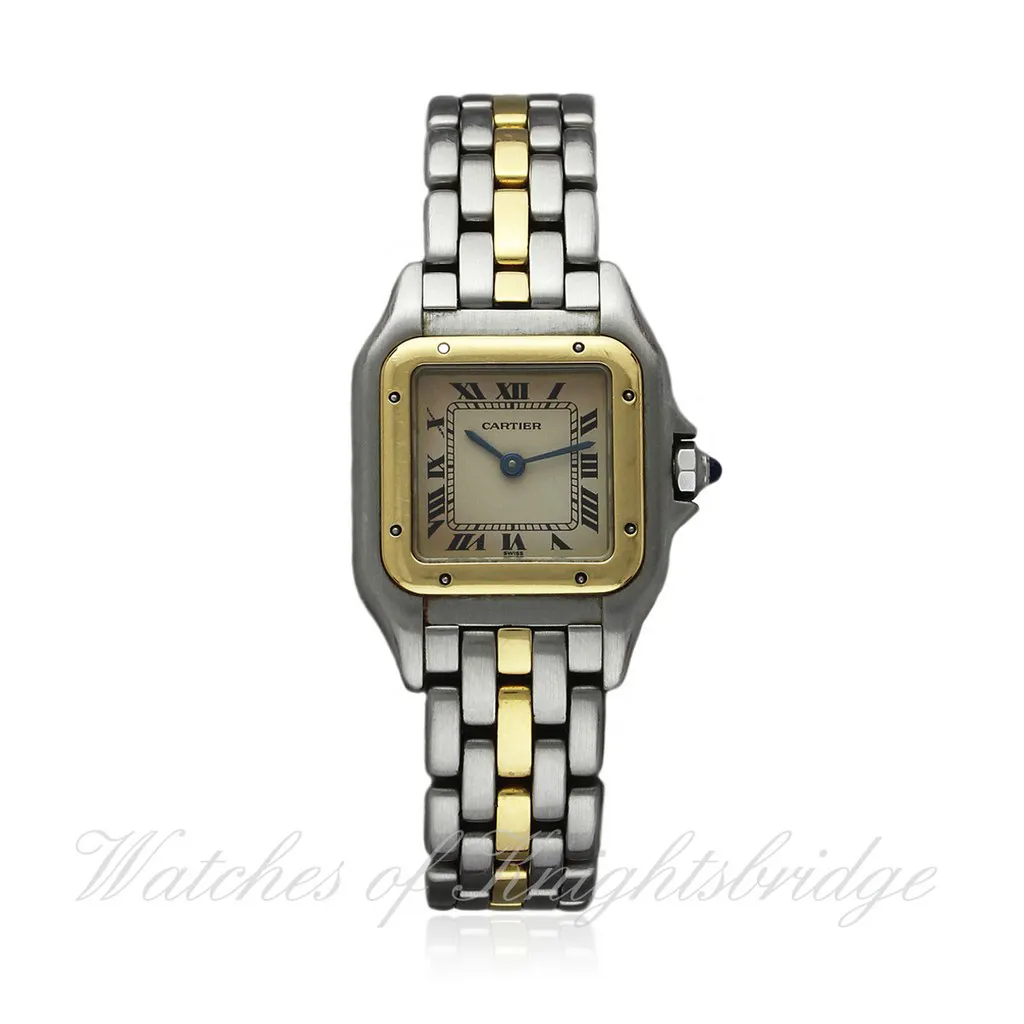 Cartier Panthère 166921 22mm Yellow gold and Stainless steel Silver