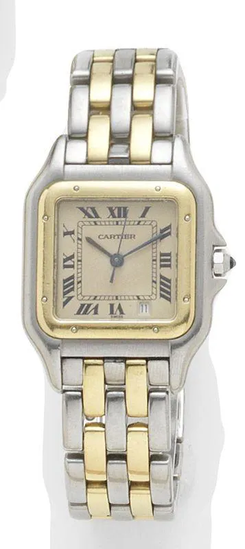 Cartier Panthère 183949 27mm Yellow gold and stainless steel Silver