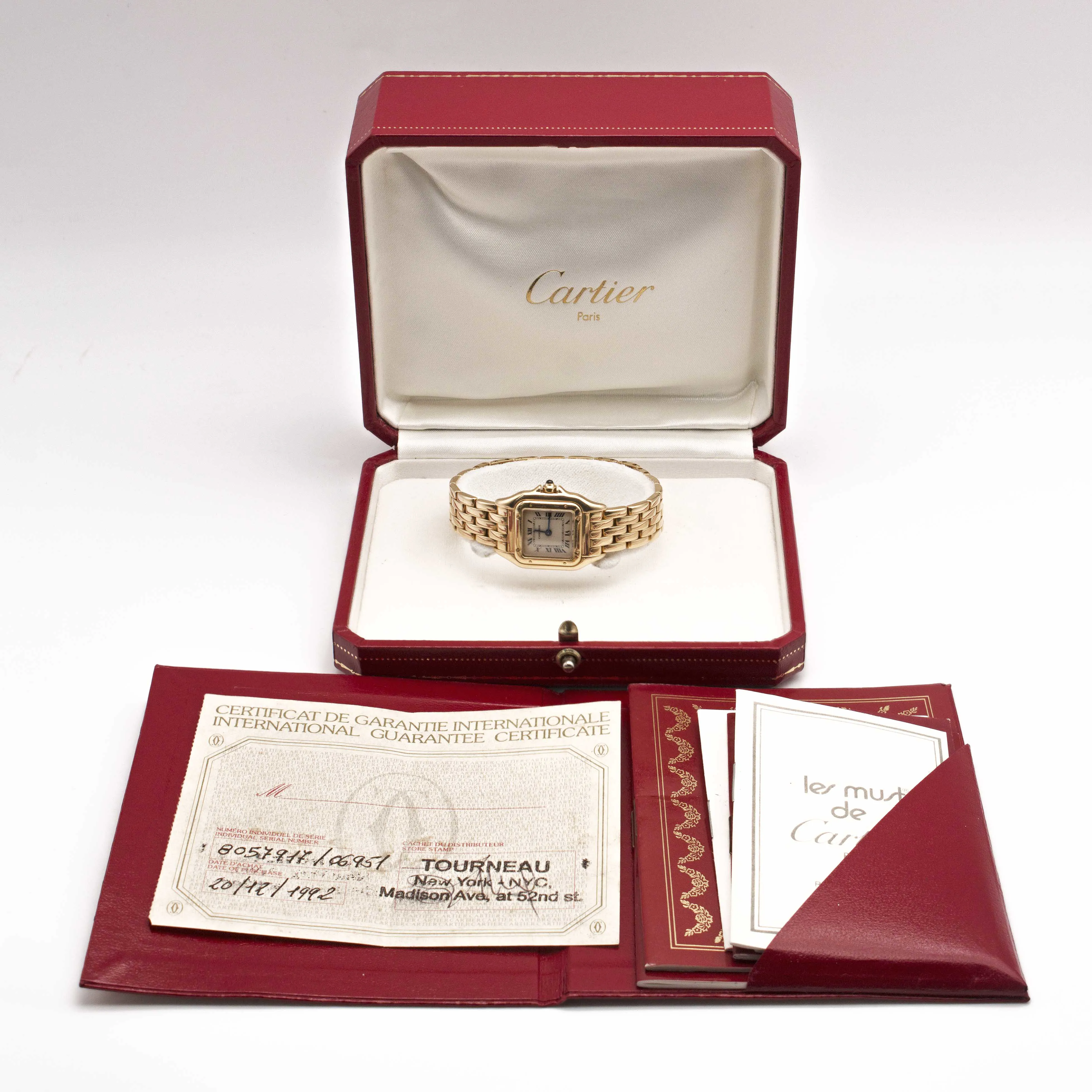 Cartier Panthère 8057917 22mm Yellow gold White 10