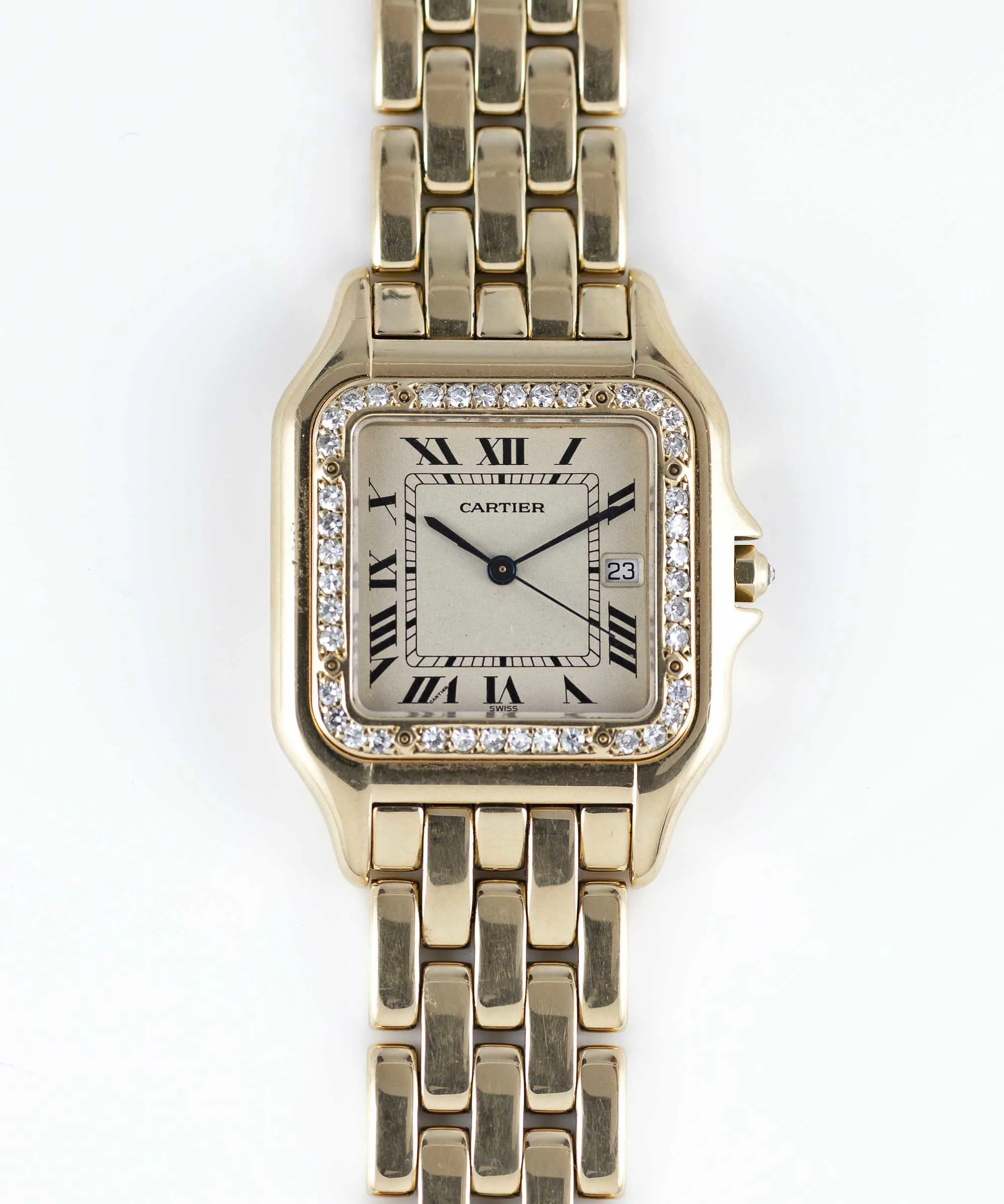 Cartier Panthère 8839 39.5mm Yellow gold Cream 8