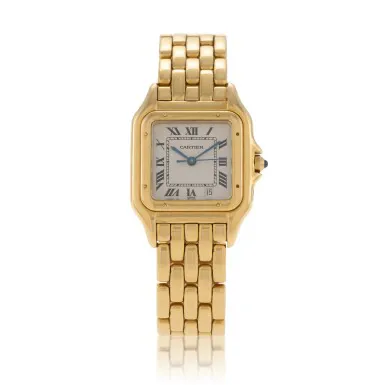 Cartier Panthère 8839 27mm Yellow gold Silver