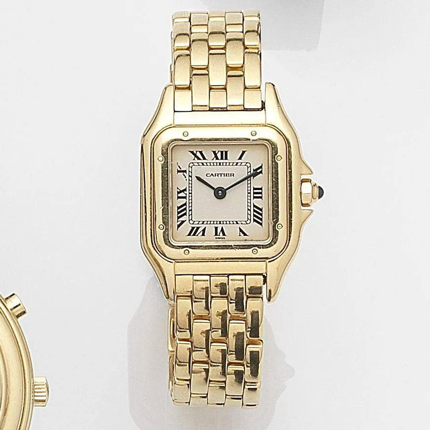 Cartier Panthère W25022B9 22mm Yellow gold Champagne