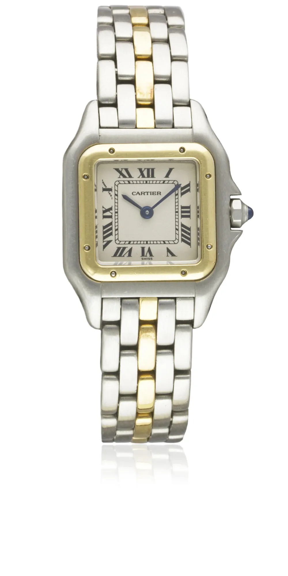 Cartier Panthère 1120 22mm Yellow gold and Stainless steel White