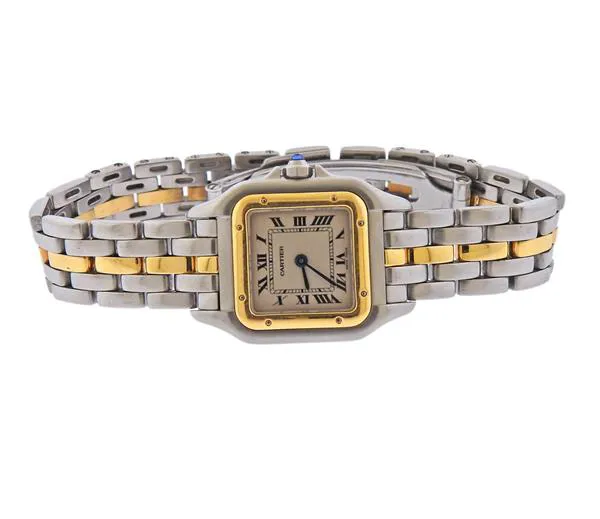 Cartier Panthère 1120 22mm Yellow gold and Stainless steel White