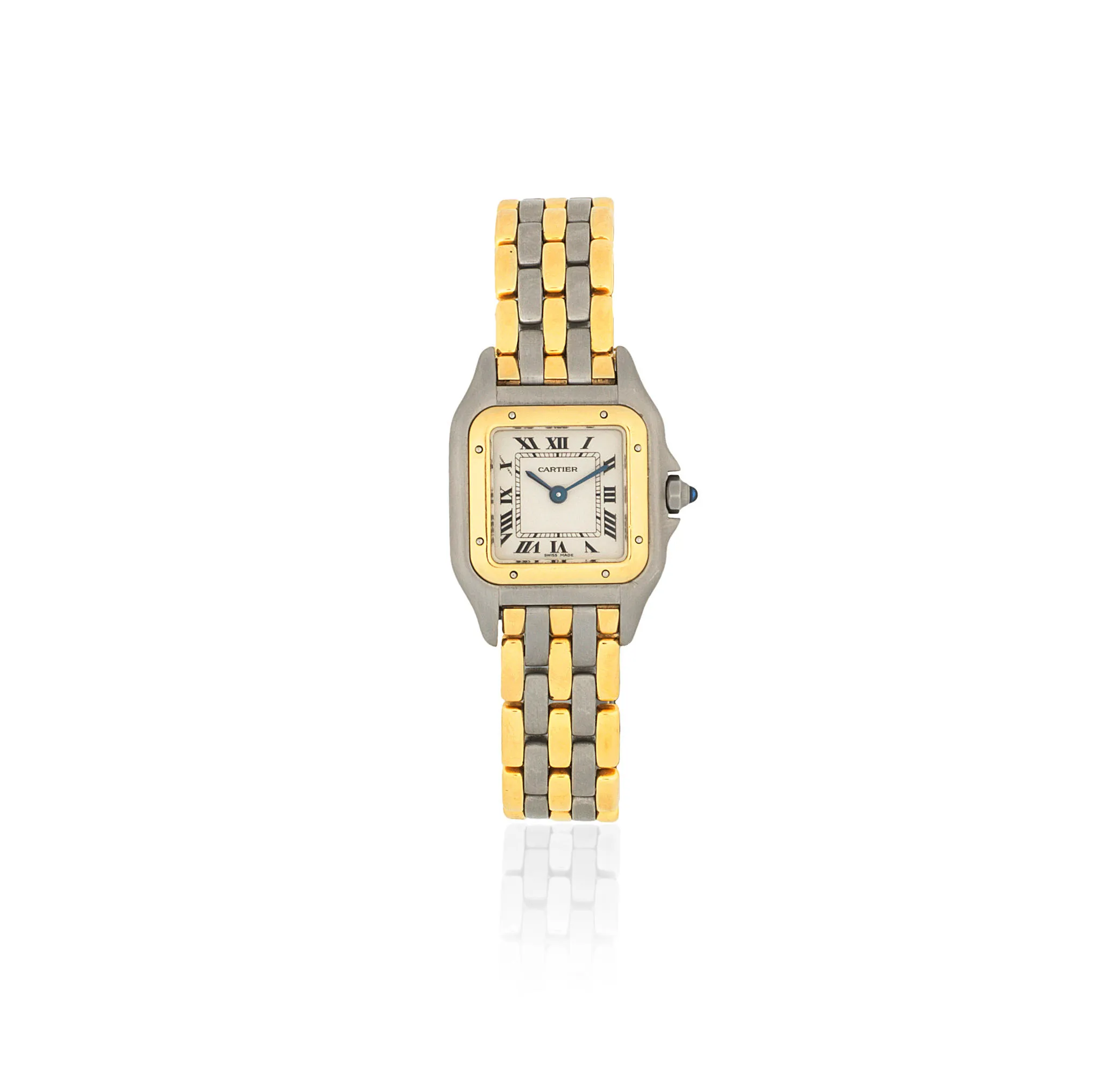 Cartier Panthère 1120 22mm Yellow gold and Stainless steel Silver