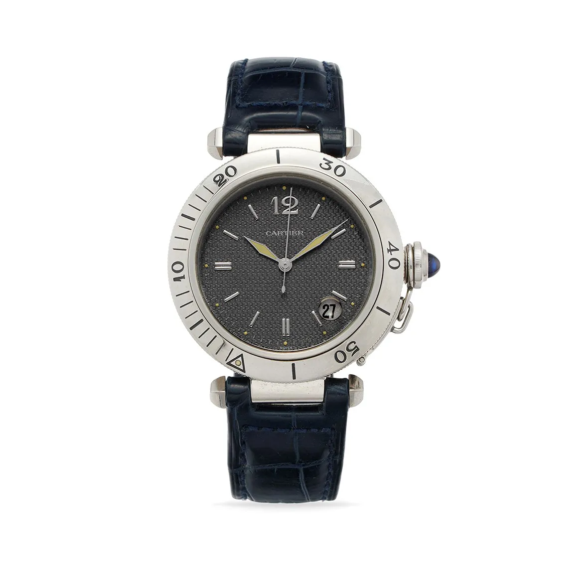 Cartier Pasha 1040 38mm Stainless steel Gray