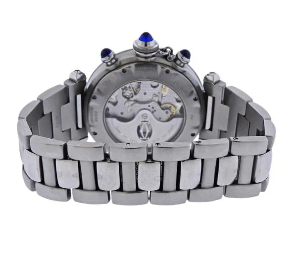 Cartier Pasha 2113 38mm Stainless steel Silvered 1