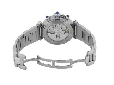 Cartier Pasha 2113 38mm Stainless steel Silver 2