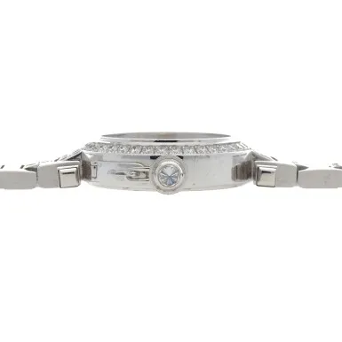 Cartier Pasha 2813 32mm White gold and diamond-set Silver 1