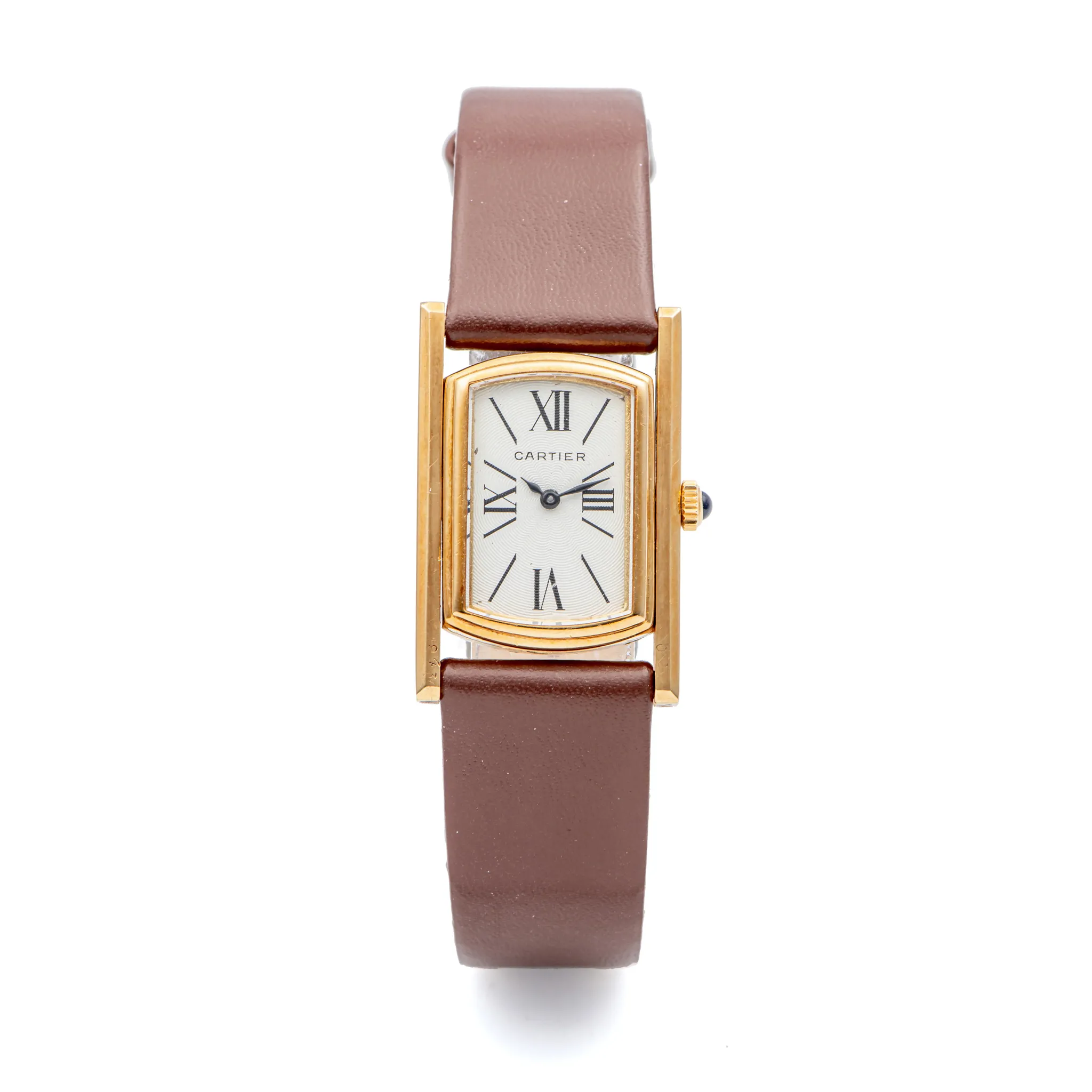 Cartier Cabriolet Reversible 31.5mm Yellow gold Silver