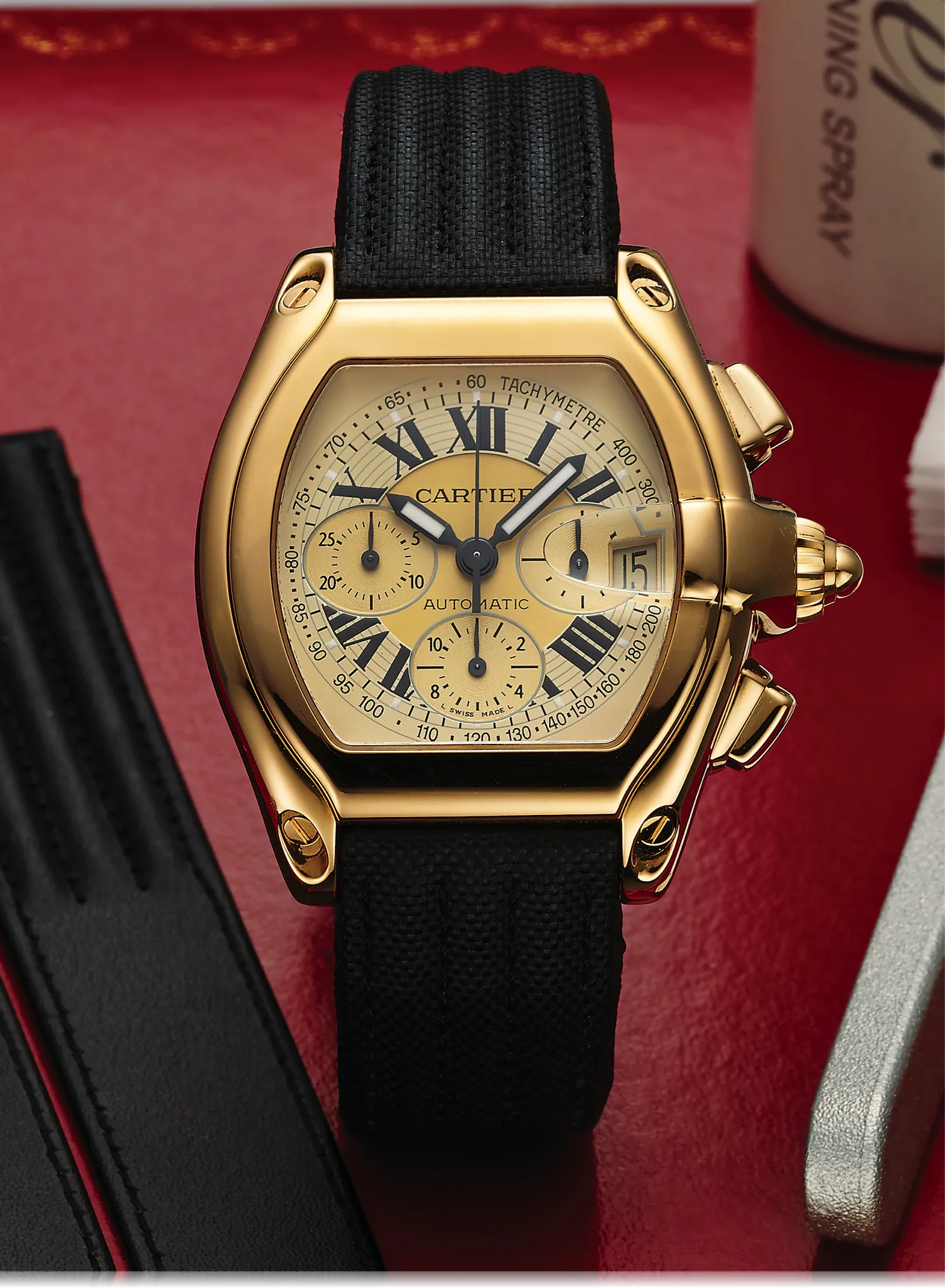 Cartier Roadster 2619 40mm Champagne