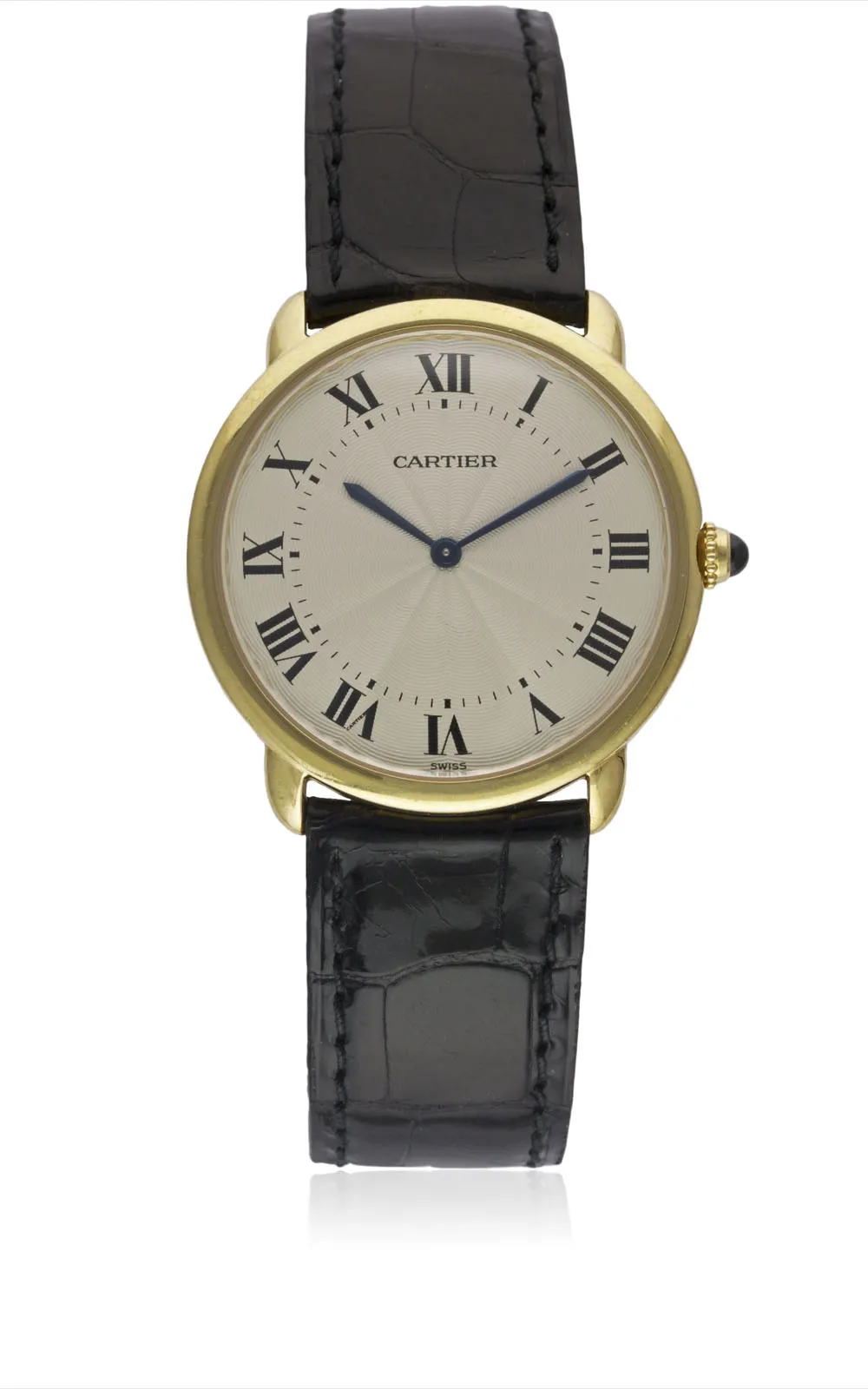 Cartier Ronde Louis Cartier 0900 1 34mm Yellow gold Guilloché