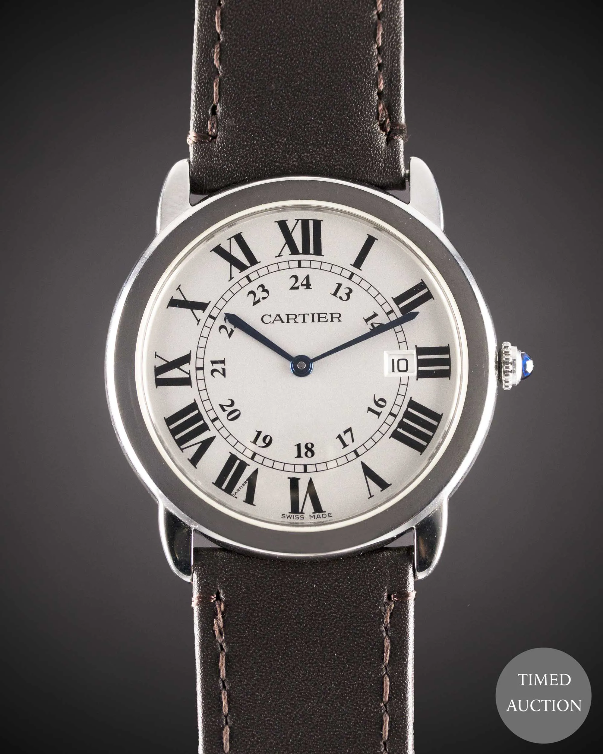 Cartier Ronde de Cartier 2934 36mm Stainless steel White