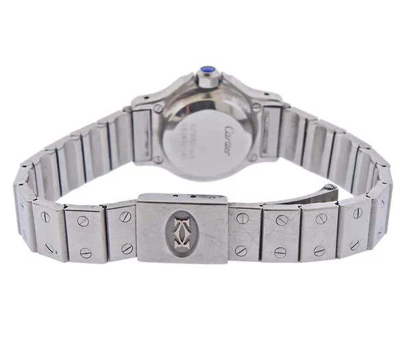 Cartier Santos 0907 23mm Stainless steel White 2