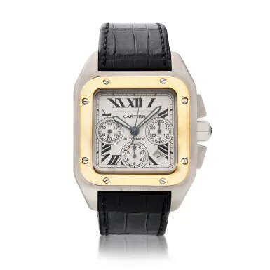 Cartier Santos 2740 41mm Stainless steel Silver