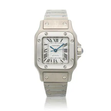 Cartier Santos Galbée 2423 24mm Stainless steel Silver