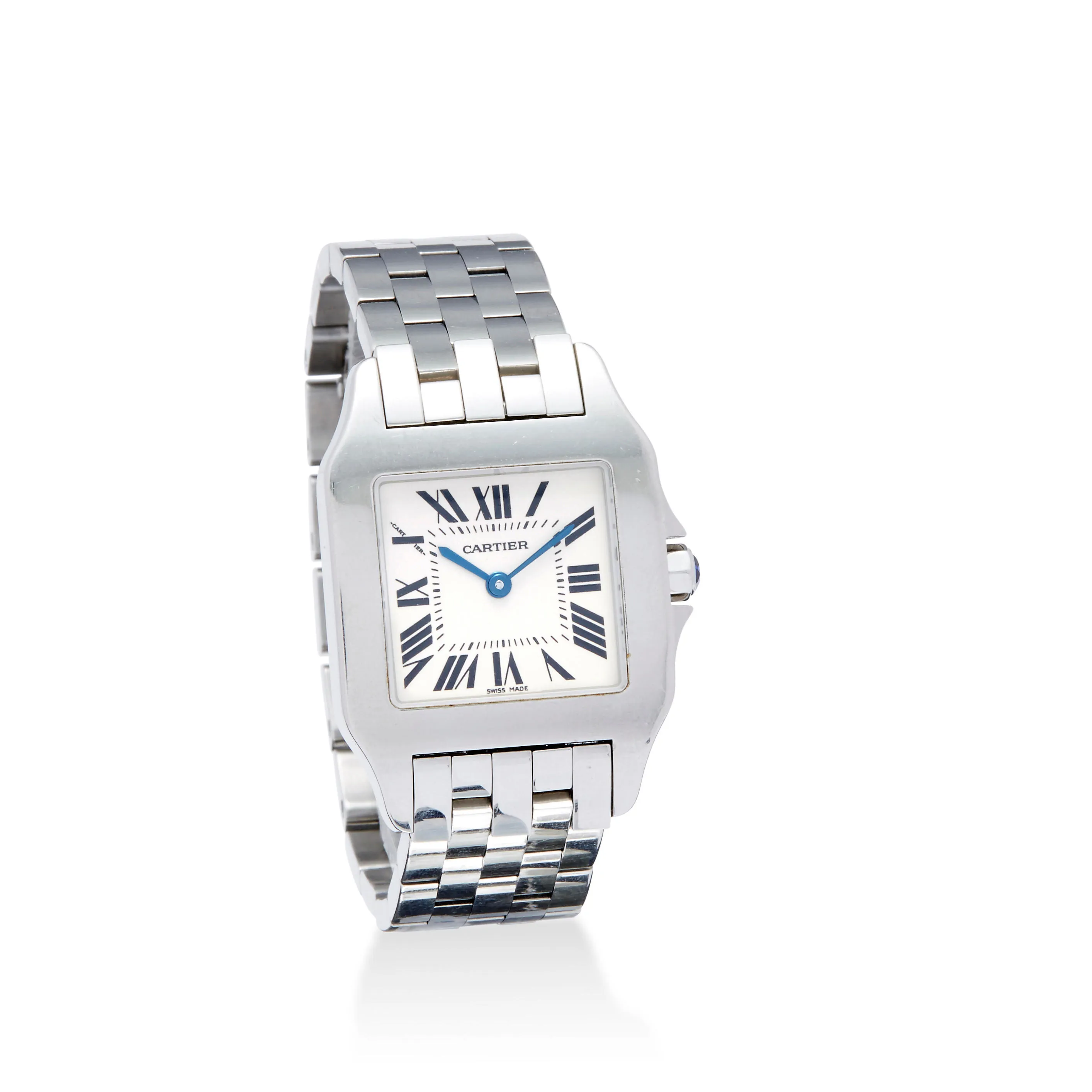 Cartier Santos 2701 26mm Stainless steel White