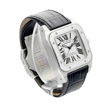 Cartier Santos 100 2878 33mm Stainless steel Silver 3