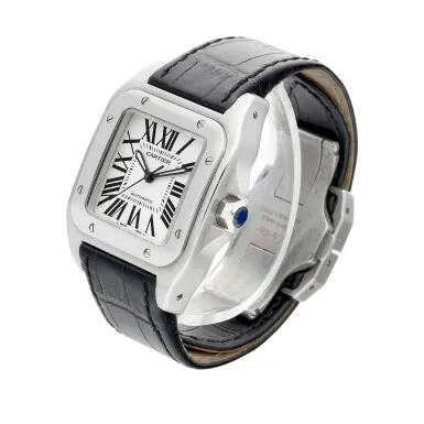 Cartier Santos 100 2878 33mm Stainless steel Silver 4