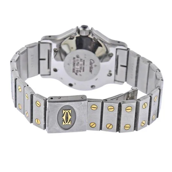 Cartier Santos 2966 29mm Yellow gold White 2