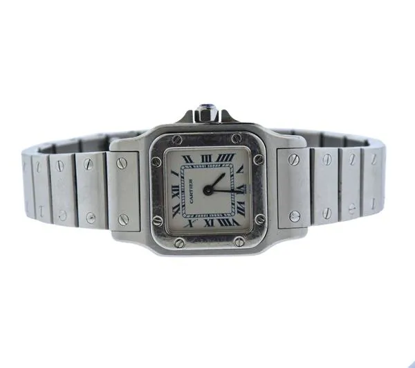 Cartier Santos W20056D6 24mm Stainless steel White