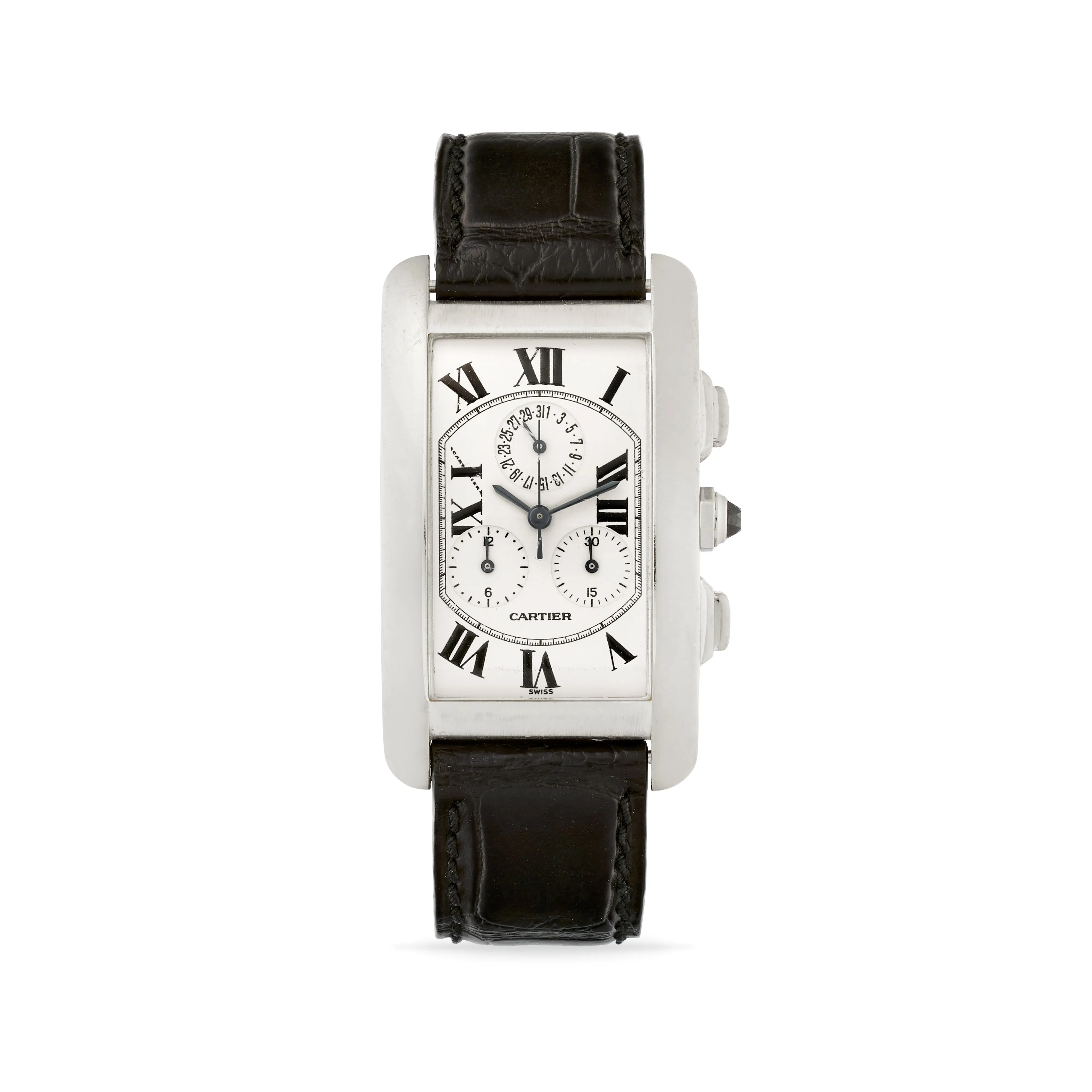 Cartier Tank Américaine 2312 45mm White gold White