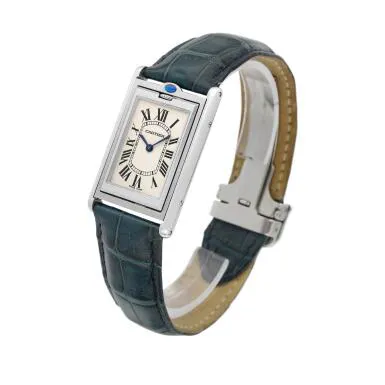 Cartier Tank Basculante 2390 25mm Stainless steel Silver 1