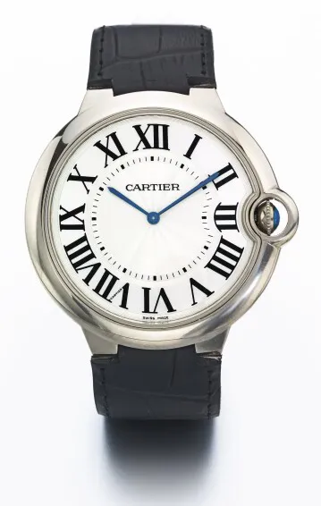 Cartier Tank 3375 46mm White gold Silver