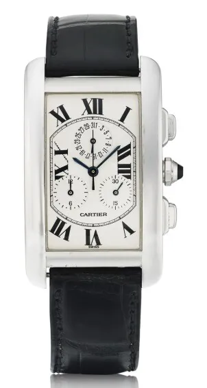 Cartier Tank Américaine 2312 45mm White gold Silver