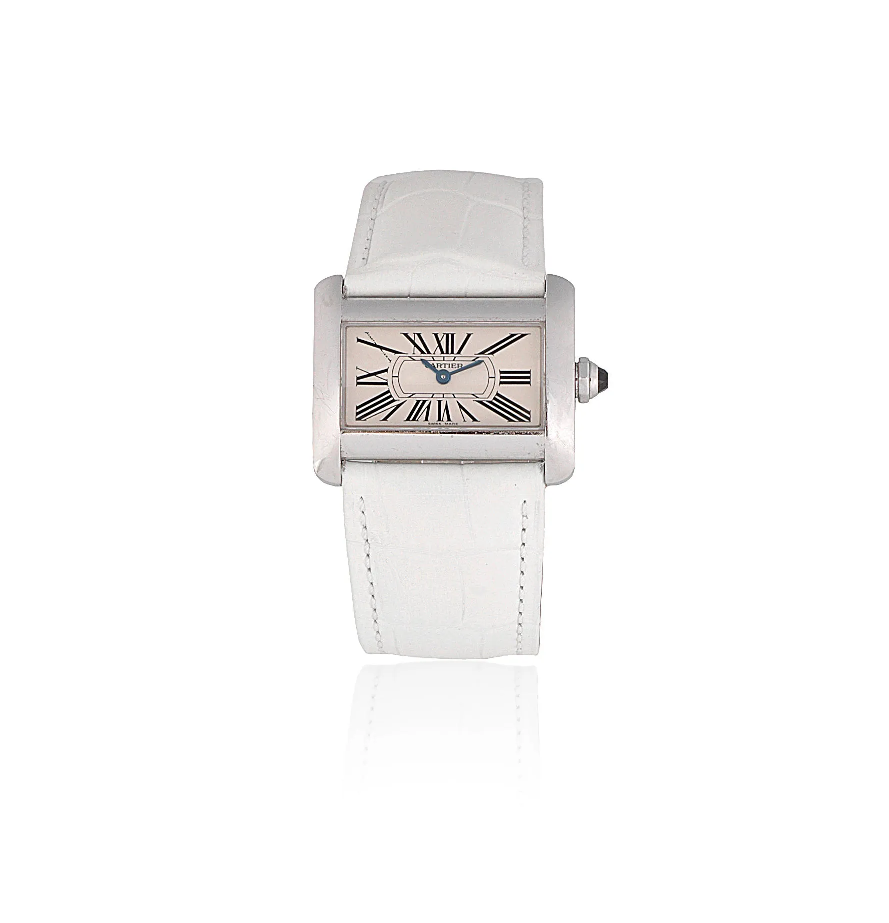 Cartier Tank Divan 2599 31mm Stainless steel Silver