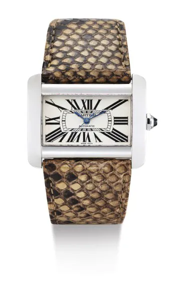 Cartier Tank 2612 38mm Stainless steel White