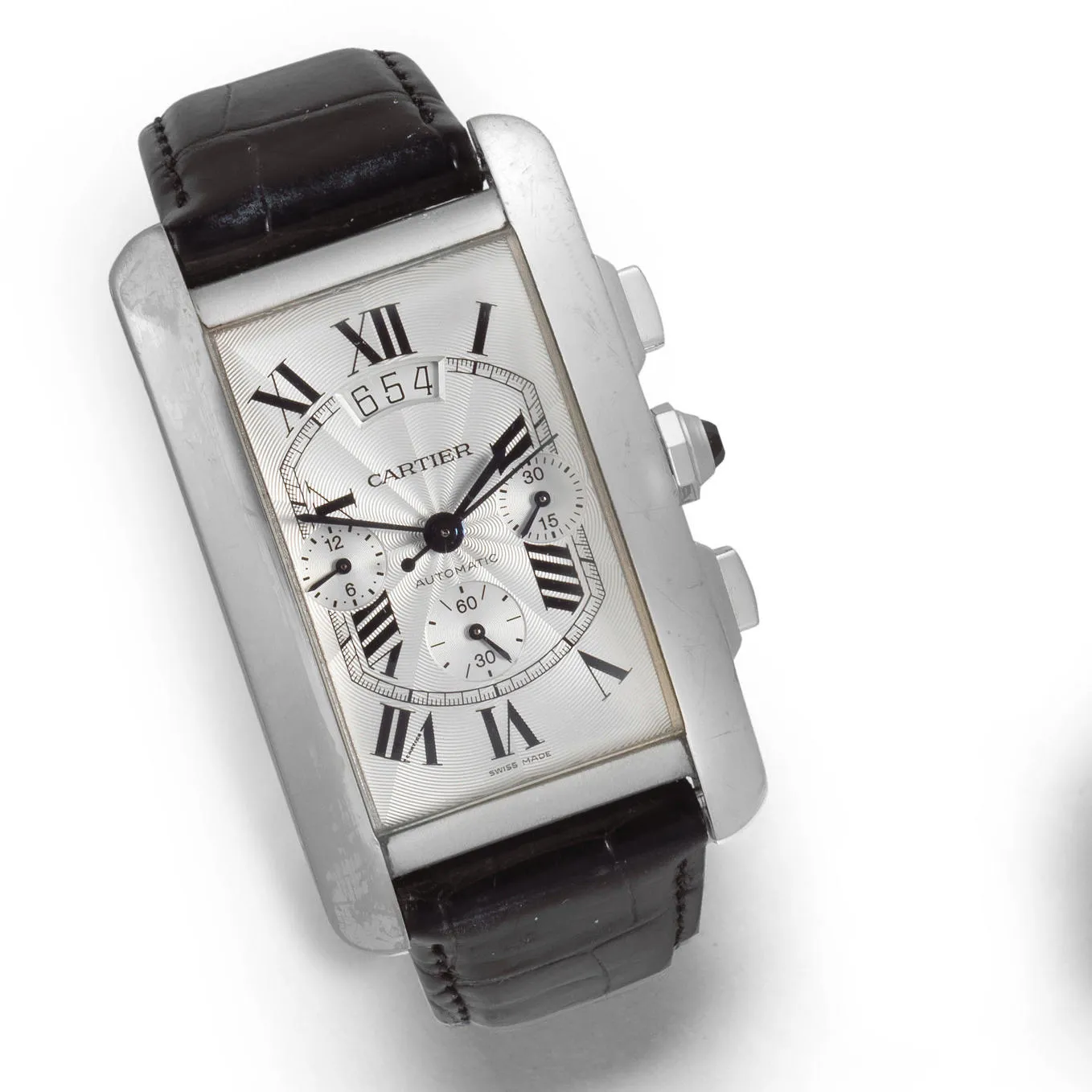 Cartier Tank 2894 32mm White gold Silver