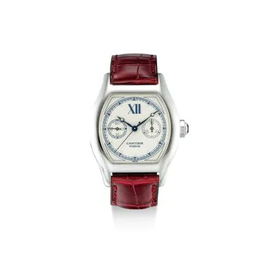 Cartier Tortue 2396 34mm White gold Silver