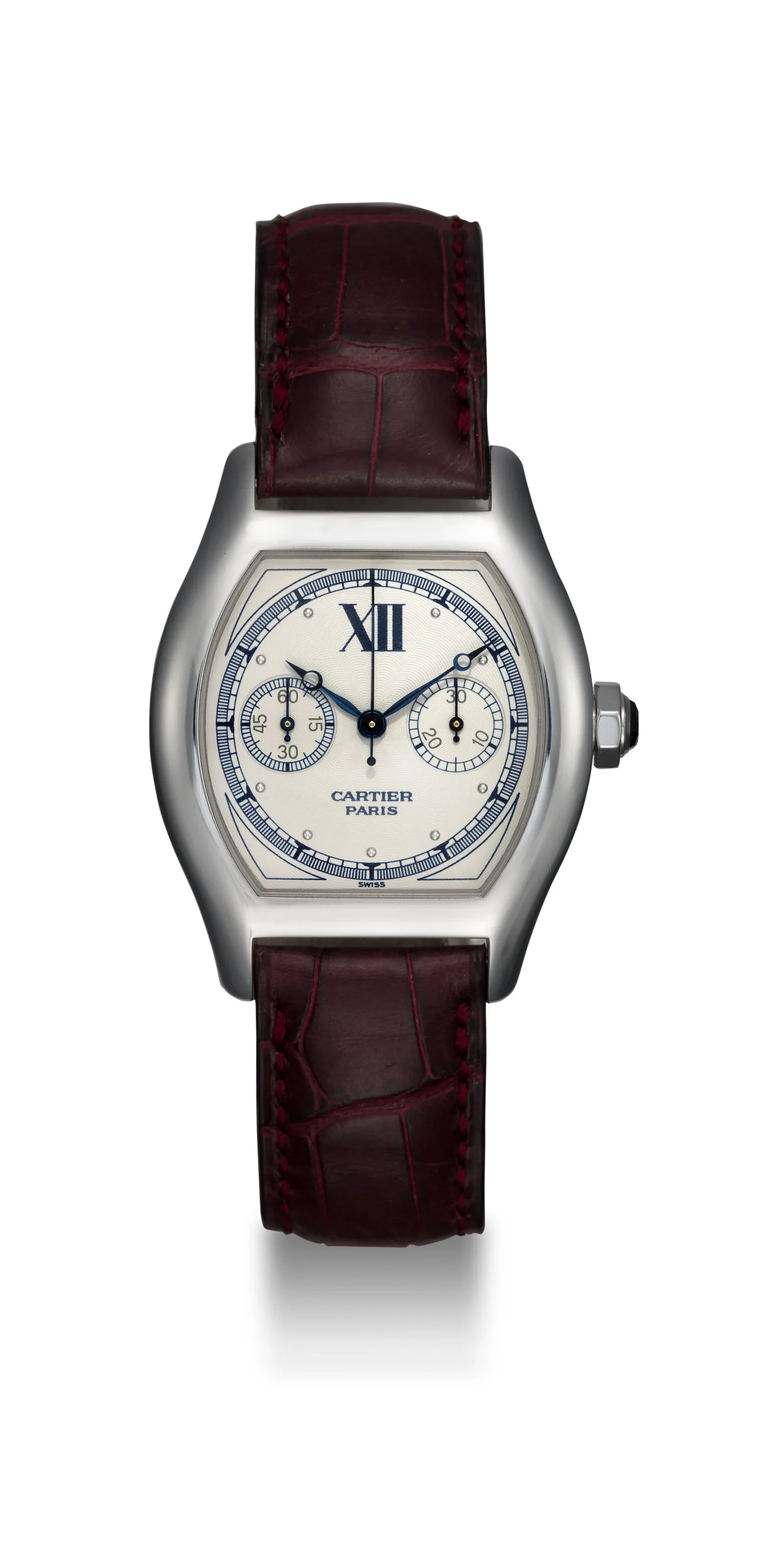 Cartier Tortue 2396 35mm White gold White 2